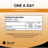 New Leaf Vitamin B12